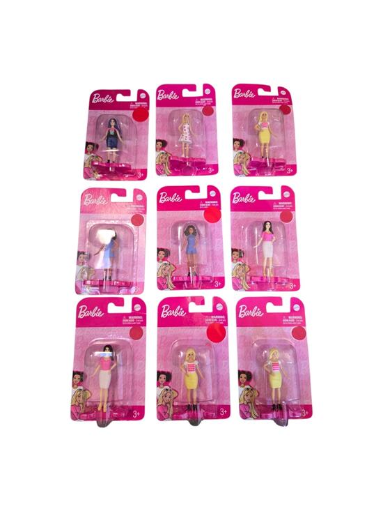 Barbie Ballerina Cake Topper - Etsy BARBIE Fashionista Mini Figures Mattel 2.5” Toy Bundle of 9 Cake Toppers NIP